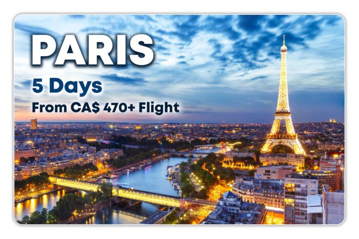 Paris 5-day tour