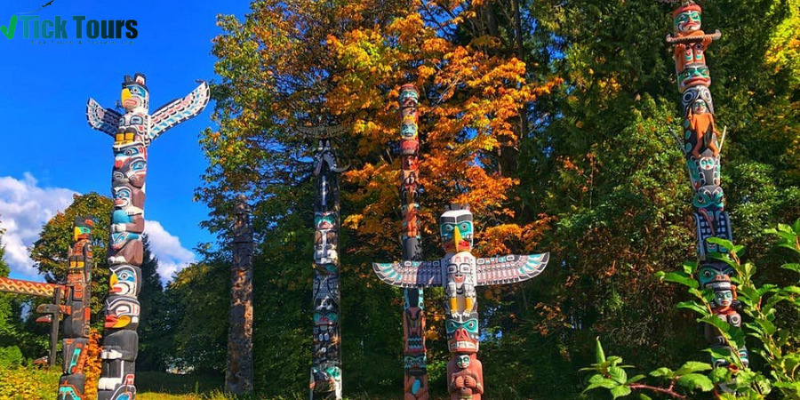 See the Brockton Point Totem Poles